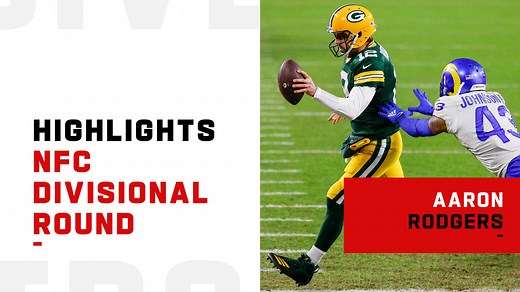 Aaron Rodgers' best plays from 3-TD game | NFC Divisional Round