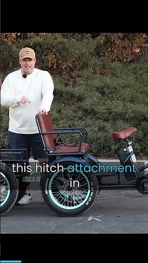 New 1000W Mid-Drive Rickshaw E-Trike: Built for Hills & Heavy Loads!