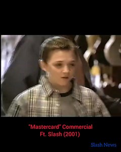 686K views · 4.2K reactions | "Mastercard" Commercial ft. Slash (2001) #throwback | Slash News | Facebook