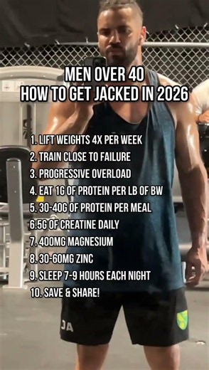 How to Build Muscle After 40 💪 | The Simple Formula Most Men Ignore