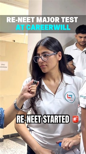 🚨 First ReNEET Mock Test Started At Career Will Kota 🔥 Student Reactions