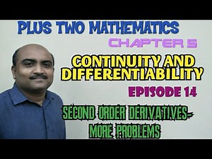 PLUS TWO MATHEMATICS//CHAPTER -5//CONTINUITY AND DIFFERENTIABILITY//EPISODE -14