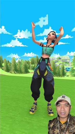 Kpop demon hunter crosses a small bridge 🥰#rikidarmawan #entertainment