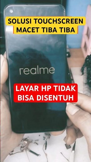 How to fix a phone screen that can't be touched | realme touchscreen suddenly freezes #shorts