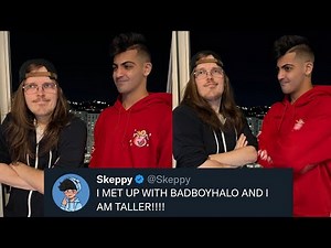 Skeppy & BadBoyHalo FINALLY MET UP (Twitter's Reaction)