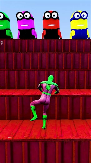 GTA 5 Epic Water Ragdolls | Spider-Man Jumps / Fails ep.18531 #shorts