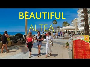 ALTEA SPAIN 🇪🇸 Lovly city of Costa Blanca for 2025 [4K UHD]