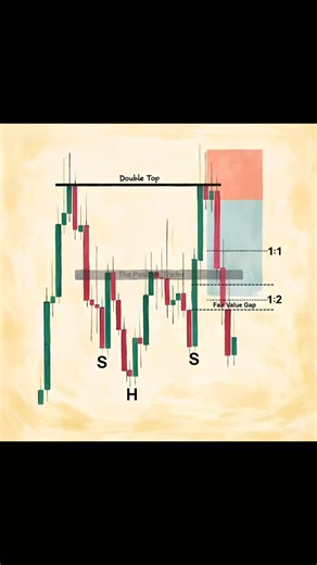 Fiacrefx | Double Top Chart Pattern Setup 2026 @fiacrefx #forex #forexeducation #dollars #rwanda🇷🇼 🇷🇼🇷🇼🇷🇼 | Instagram