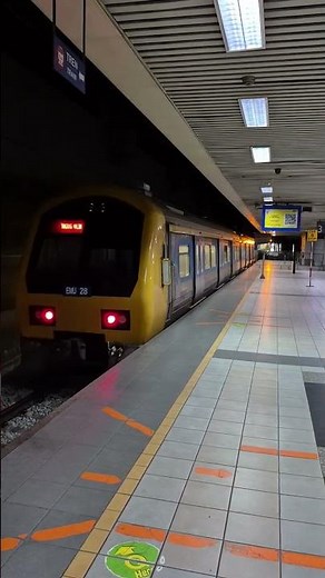 Hyundai Precision Class 83 EMU EMU 28 departing KL Sentral