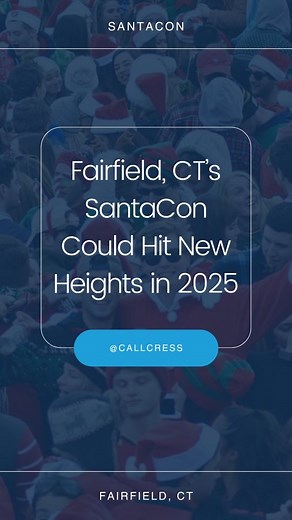 Note: Fairfield PD (@fpdct) has issued a statement advising there is no public SantaCon and that only a private, ticketed event will take place. The department also said it will enforce laws aggressively and maintain zero tolerance for illegal activity. Fairfield, CT’s SantaCon Could Hit New Heights in 2025 #fairfieldct #santacon #news Fairfield Connecticut’s SantaCon may be bigger than ever in 2025. With Fairfield University’s new sanctioned event at Jennings Beach and a separate Lighthouse Poi