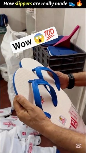 How Slippers Are Made 👟🔥 | Inside Slipper Factory Process