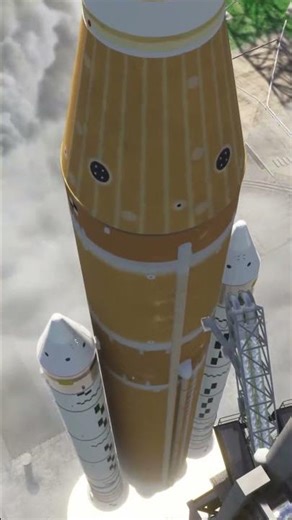 NASA's Engineering Marvel Launches Into The Sky #sls #space #nasa