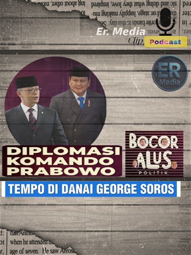 Rahasia Pendanaan Tempo Terbongkar! Benarkah Asing #fyp #podcast