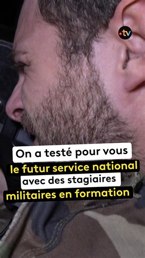 On a testé pour vous le futur service national, qui accueillera des volontaires de 18 à 25 ans dès l’été prochain pour une durée de dix mois. Salaire, exercices, visite des chambres… immersion à Orange avec Louis Amar, devenu stagiaire militaire le temps d’une journée ! | C à vous