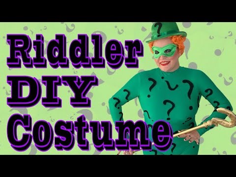 The Riddler DIY costume and make up tutorial. This is Cal O'Ween !