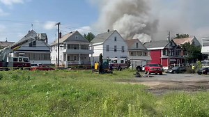 City of Schenectady Working Structure Fire 1128 Webster Street Heavy Fire On Arrival Video By Jacob Humphrey | Sidewinder Photography