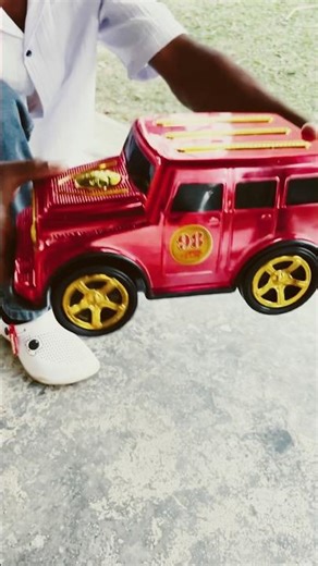 new big red super car unboxing