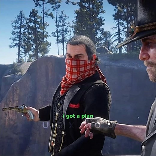 Dutch has a plan 😂 [4k] I #rdr2 #rdr #shorts