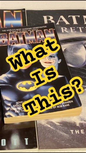 Old 80’s tech explained #batman #books