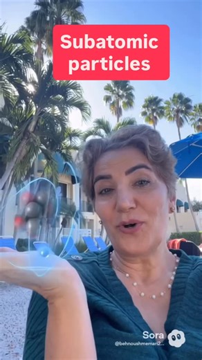 Chemistry with Dr. Memari on Instagram: "Subatomic particles are tiny particles that make up an atom. The three main subatomic particles are protons, neutrons, and electrons. Each one has a specific location, charge, and mass. ⸻ Proton • Location: Inside the nucleus (center of the atom) • Charge: Positive (+1) • Mass: About 1 atomic mass unit (amu) • Characteristics: • Determines the element (atomic number) • Atoms of the same element always have the same number of protons ⸻ Neutron • Location: