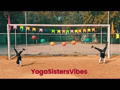 Recess Cartwheel Challenge#yoga #delhi #fitnesschallenge #kidsvideo #fyp #weightloss #shorts #health