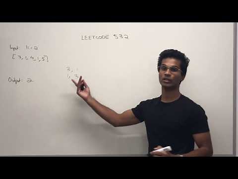 (Remade) K-Diff Pairs in Array | Leetcode 532
