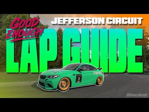 BMW M2 at Summit Point Raceway Jefferson Circuit iRacing Good Enough Lap Guide