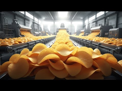 Inside the Giant U.S. Potato Chips Factory After Harvest Season