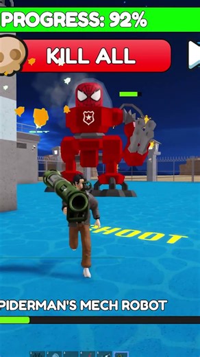 SPIDER MAN Prison Run! (Obby) gameplay #roblox #obby #kpopdemonhunter