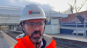 17K views · 207 reactions | Update on our restoration project at the Grade II Listed Whitley Bay Metro station. The scaffolding has started to come down, giving customers the chance to see the restored canopy for the first time. The glazing directly above the Metro tracks has been reinstated to provide a more sheltered environment for customers.  below with Duncan Manning, Senior Project Manager for Kier Transportation. | Tyne and Wear Metro | Facebook