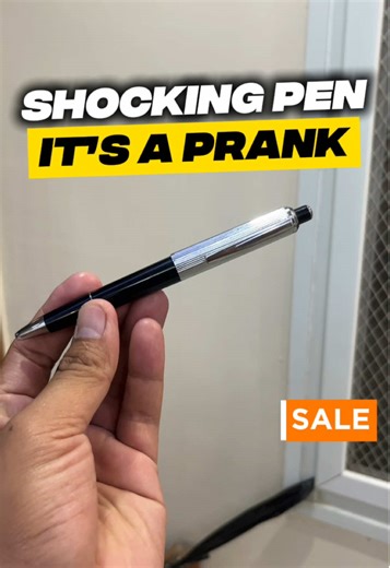 Shocking Pen Prank Reactions