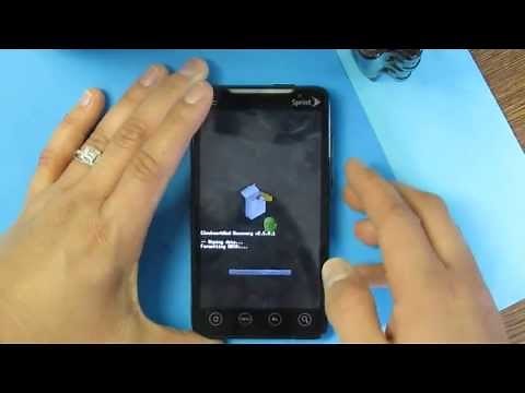 Hard Reset HTC Evo 4G PC36100 Sprint