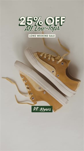 Shop 25% during the Off Long Weekend Sale | P.F. Flyers