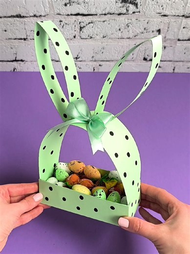 DIY Easter Bunny Basket Tutorial