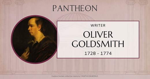 Oliver Goldsmith Biography | Pantheon