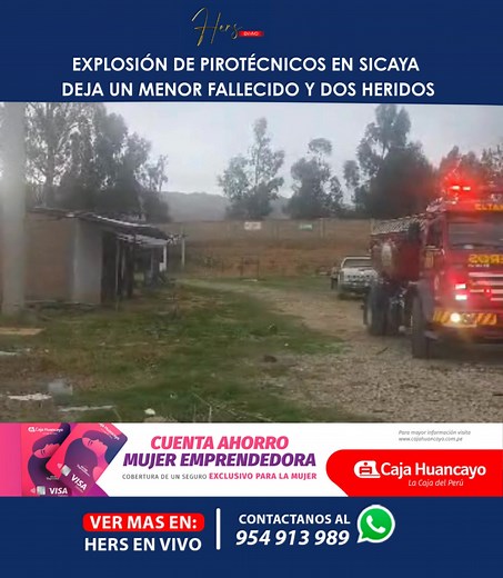 263K views · 619 reactions | #HERSENVIVO: EXPLOSIÓN DE PIROTÉCNICOS...