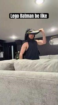 Lego Batman jokes around 😂🦇🃏 #lego #batman #legobatman #stopmotion #funny #lipsync #memes #dc