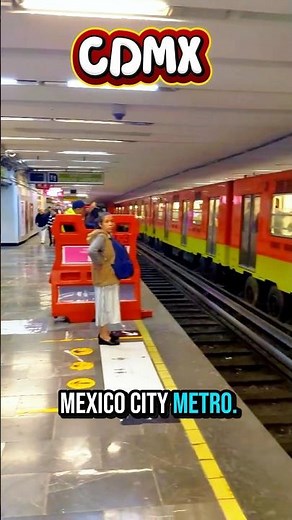 Mexico city metro 🚇 Millions of Journeys every day #mexicocity #publictransport #metro #shortfeed