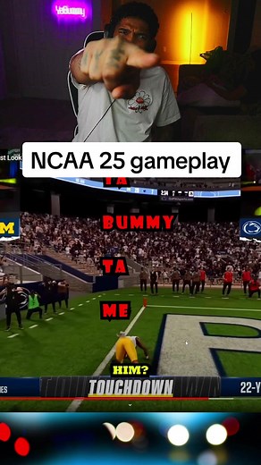 New college football 25 gameplay! #Ncaa25 #Ncaa25gameplay tiktokgaming