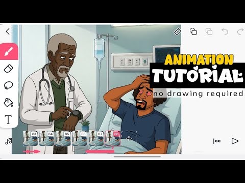 How to animate on smartphone | FlipaClip animation tutorial for beginner