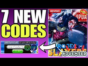 NEW CODES 💫 PROJECT SLAYERS CODES NOVEMBER 2025 - ROBLOX PROJECT SLAYERS CODES 2025