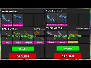 What Do People Offer For *NEW* FLOWERWOOD SET? (MM2)