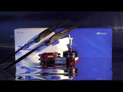 T-MOTOR HOBBY AM600 COMBO including AM600 motor+AM116A ESC +AM LINK+T16*8 propeller for 60" 3D plane