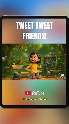Tweet Tweet Friends | Bird Song for Kids Learn Bird Names, Sounds & Colors | KidsZonia Official