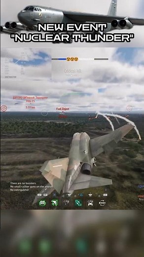 NUCLEAR THUNDER 💥 #shorts #viralshorts #warthunder #frlegends #funny