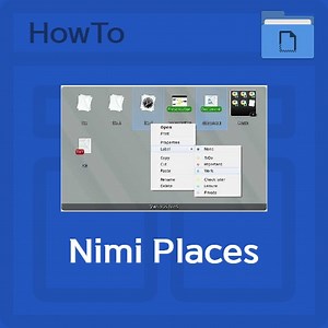 How to organize desktop icons How to use Nimi Places - Powerove