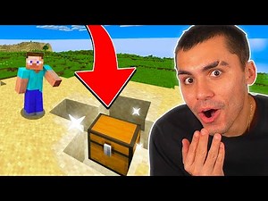 ENCONTREI UM TESOURO ESCONDIDO NO DESERTO!! Minecraft #4