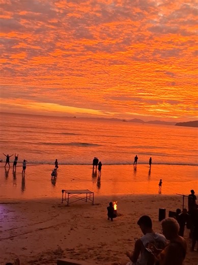 Different paths, same sunset🌅 Ao Nang, Krabi #thailand #krabi #aonang #sunset #fyp