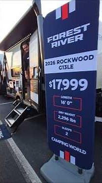 2026 Forest River Rockwood GeoPro G13LE | Quality Travel Trailer Walkthrough. #forestriverrv #rvlife