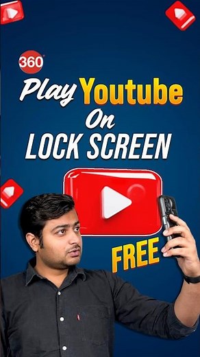 Play YouTube Video On Lock Screen for Free #youtube #yt #youtubepremium #tipsandtricks #howto #tech